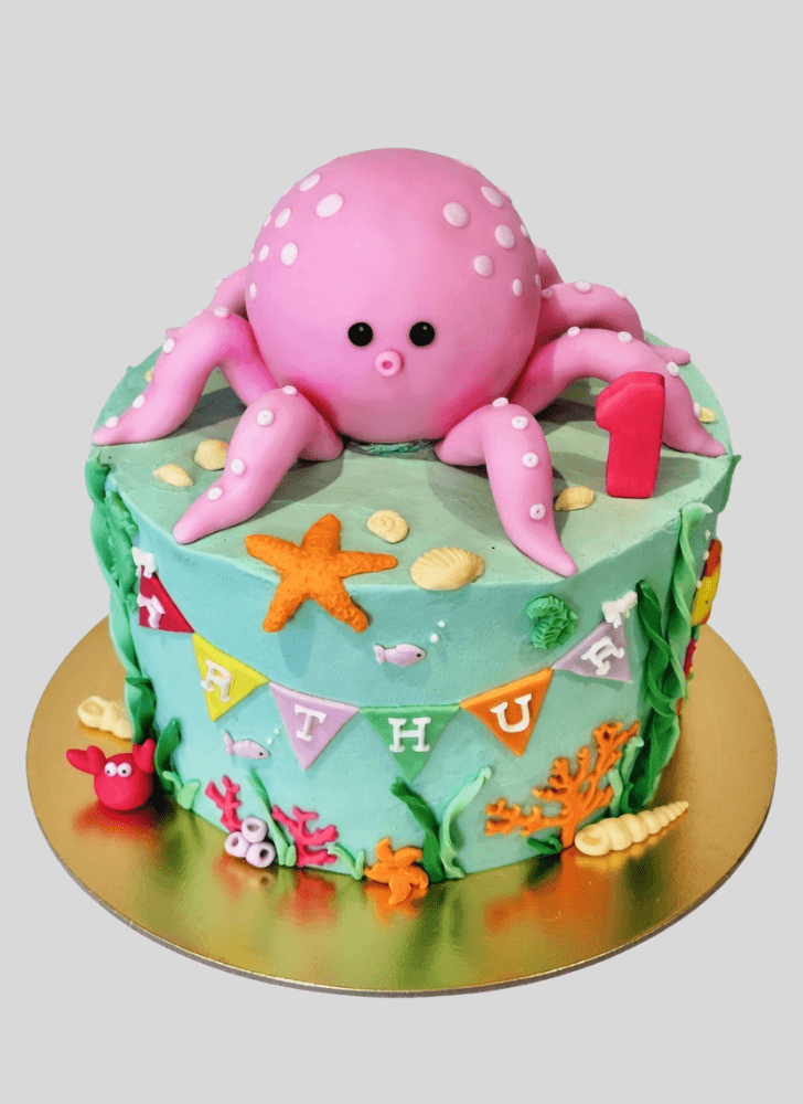 Delightful Octopus Cake