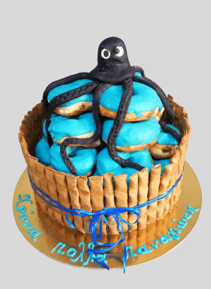 Exquisite Octopus Cake