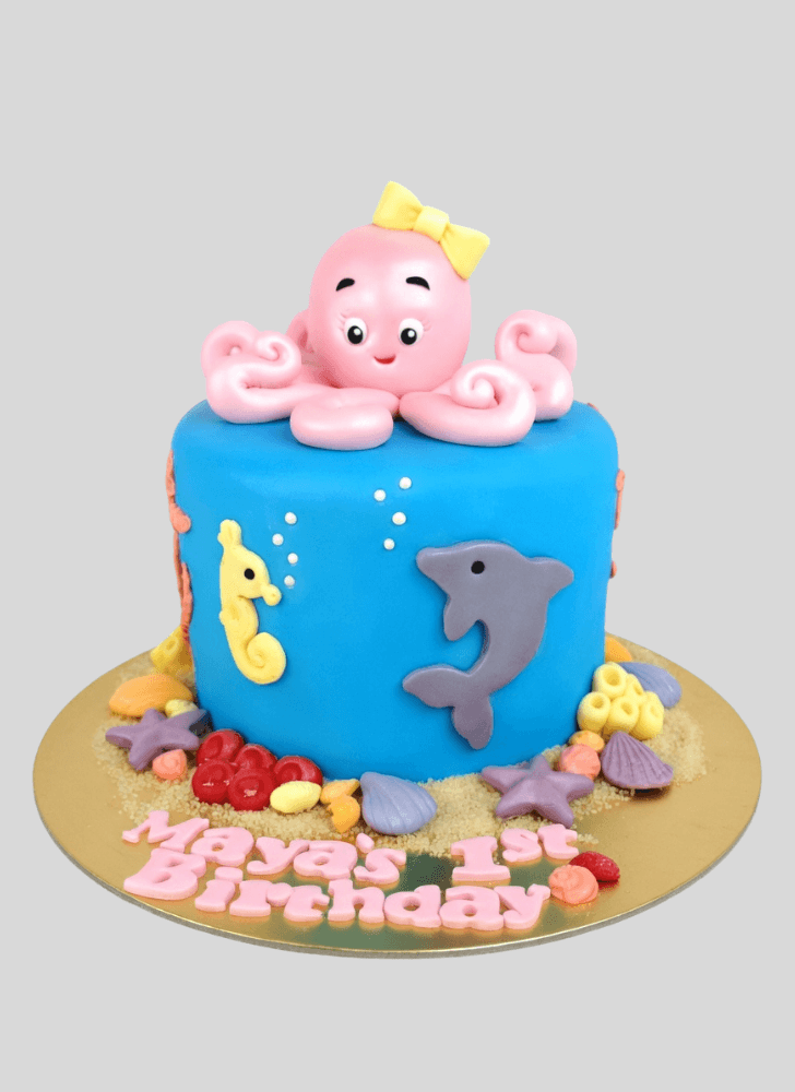 Fascinating Octopus Cake