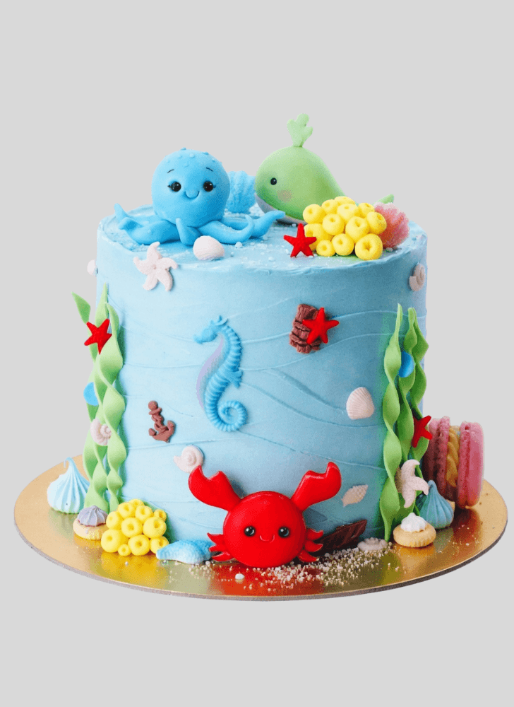Fetching Octopus Cake