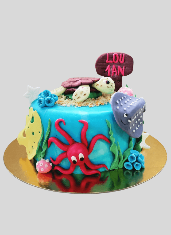 Fine Octopus Cake