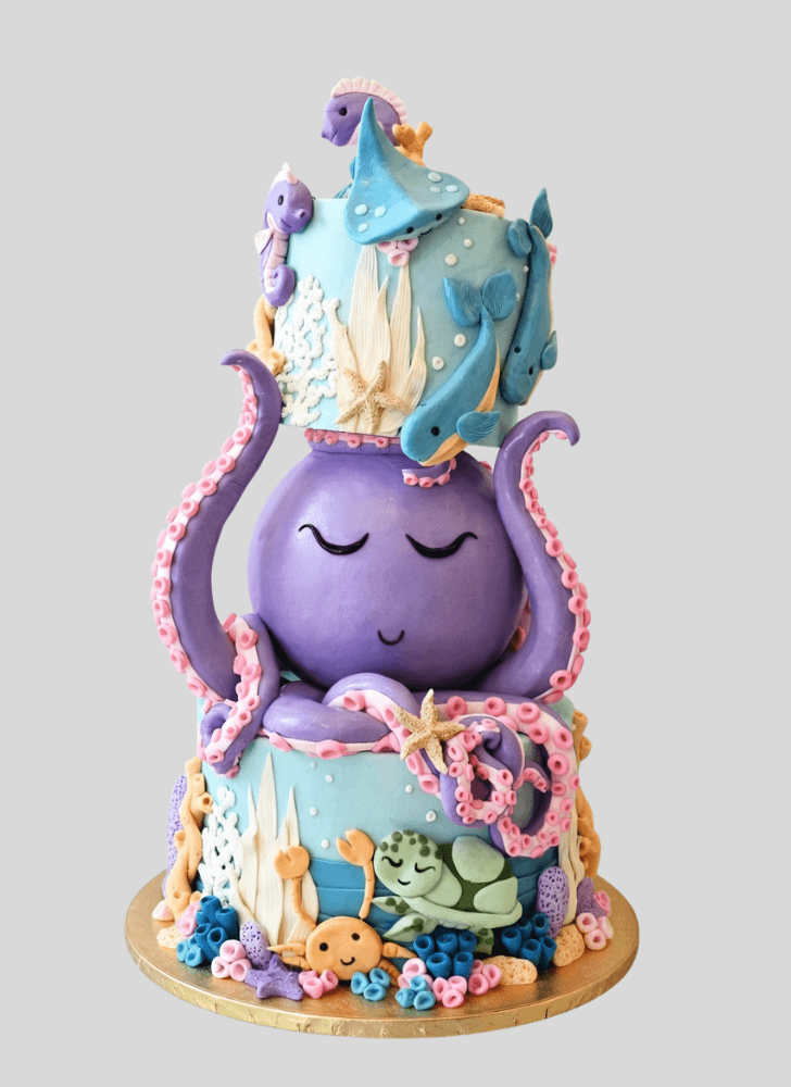 Good Looking Octopus Cake