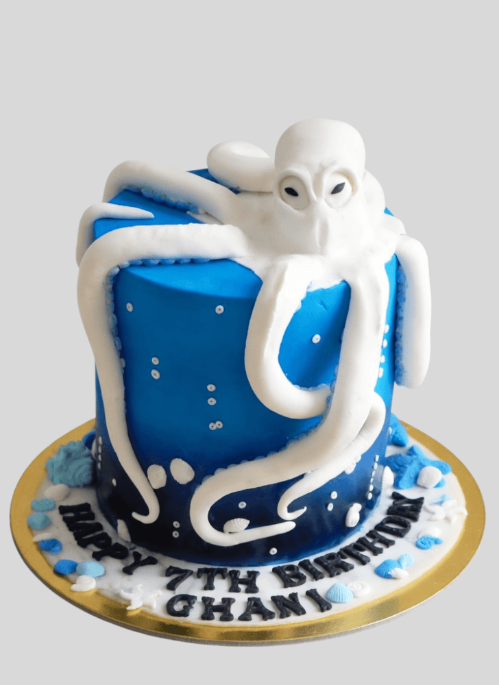 Pretty Octopus Cake