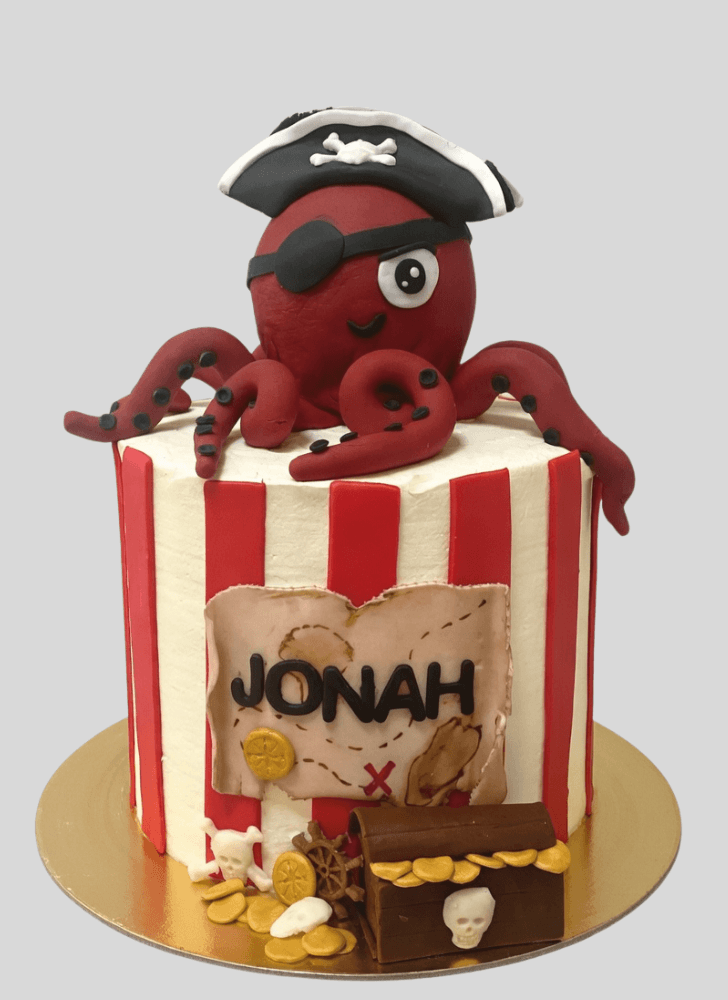 Slightly Octopus Cake