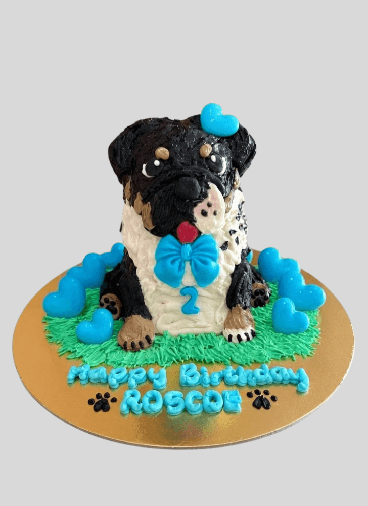 Admirable Puppy Cake Design
