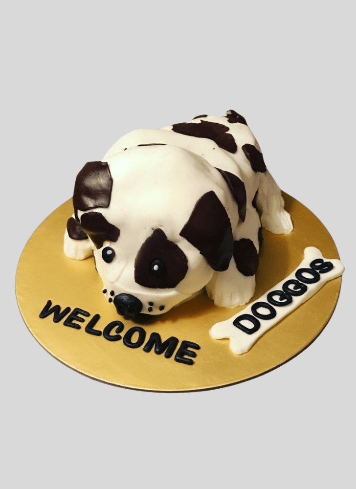 Appealing Puppy Cake