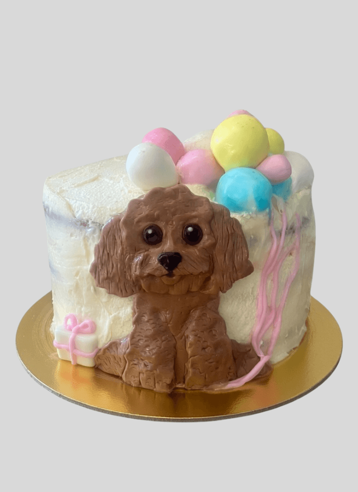 Charming Puppy Cake