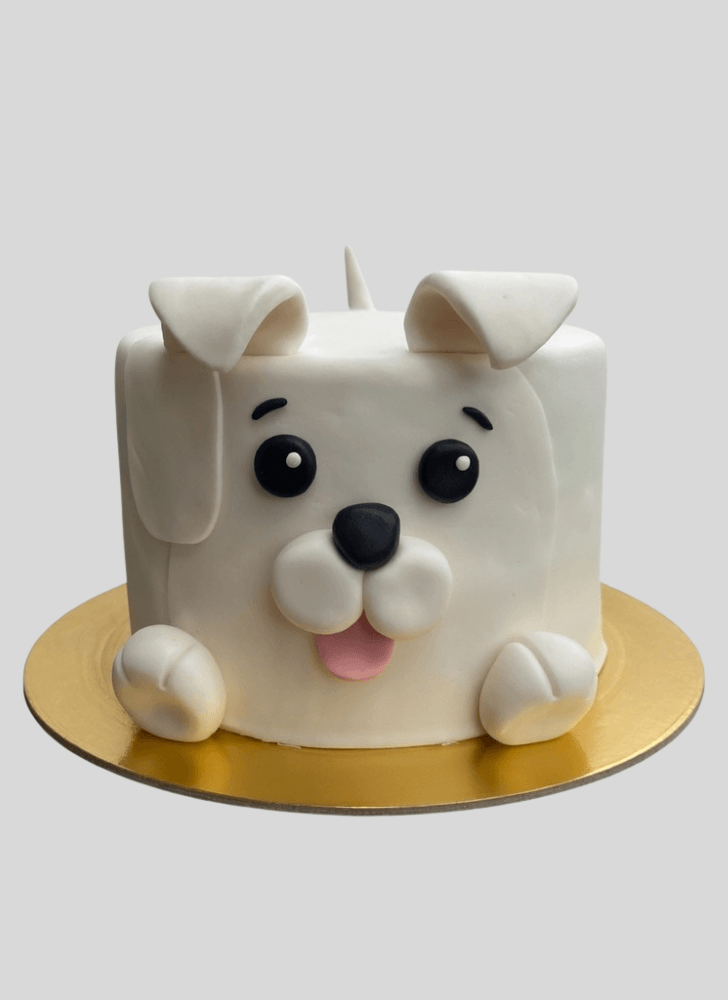 Classy Puppy Cake