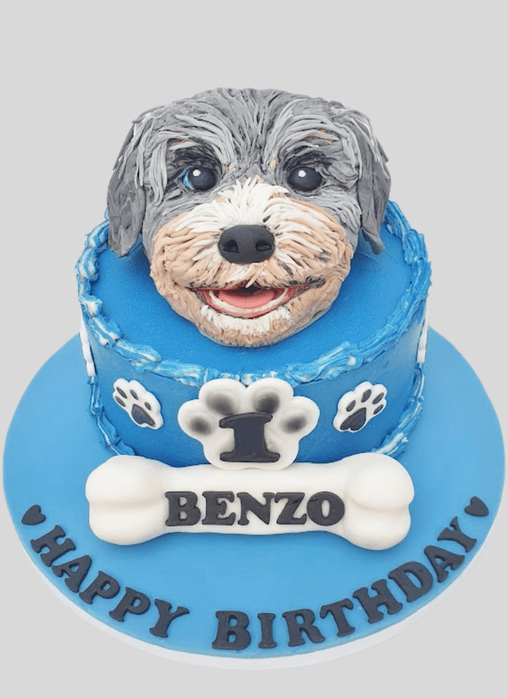 Enthralling Puppy Cake