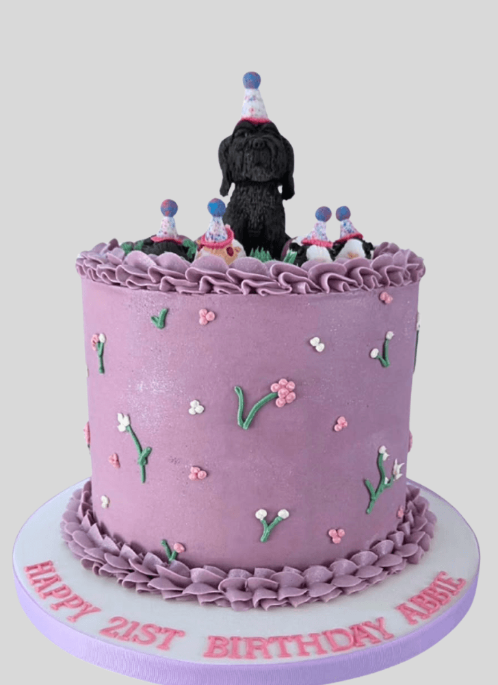 Excellent Puppy Cake