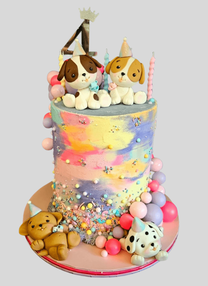 Good Looking Puppy Cake