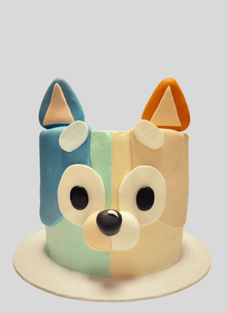Refined Puppy Cake