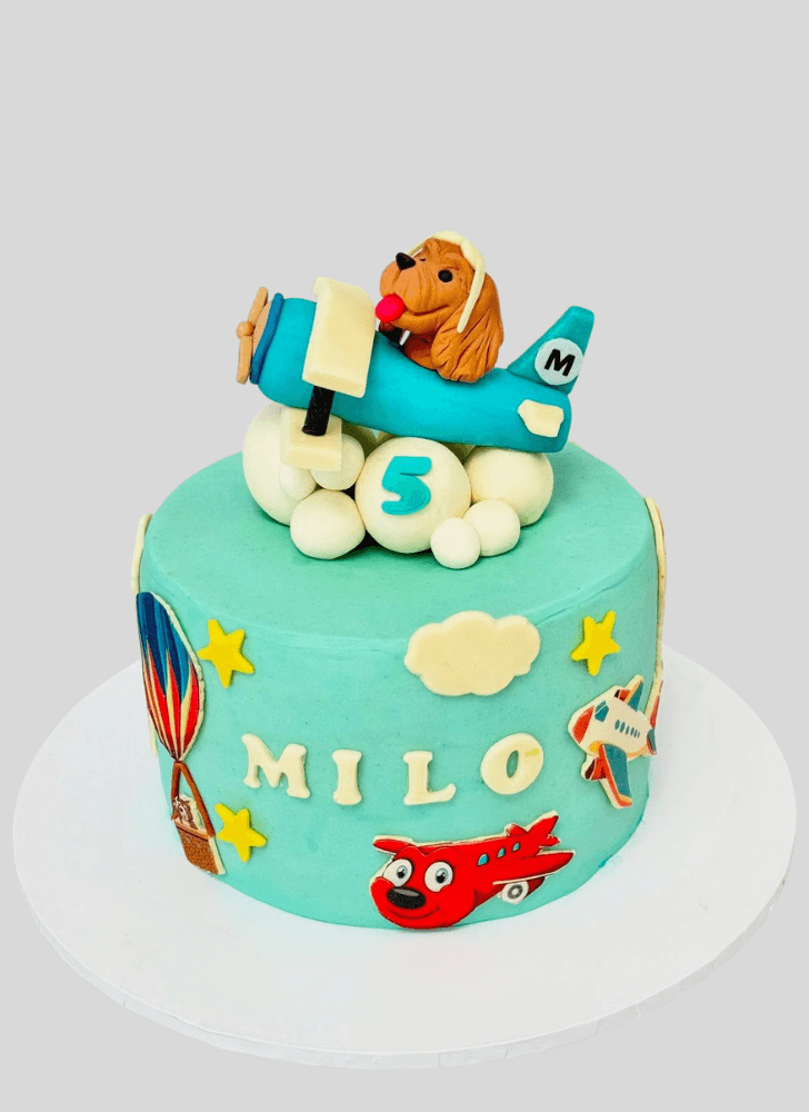 Shapely Puppy Cake