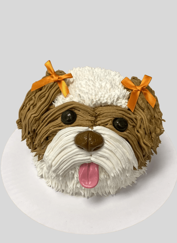 Slightly Puppy Cake