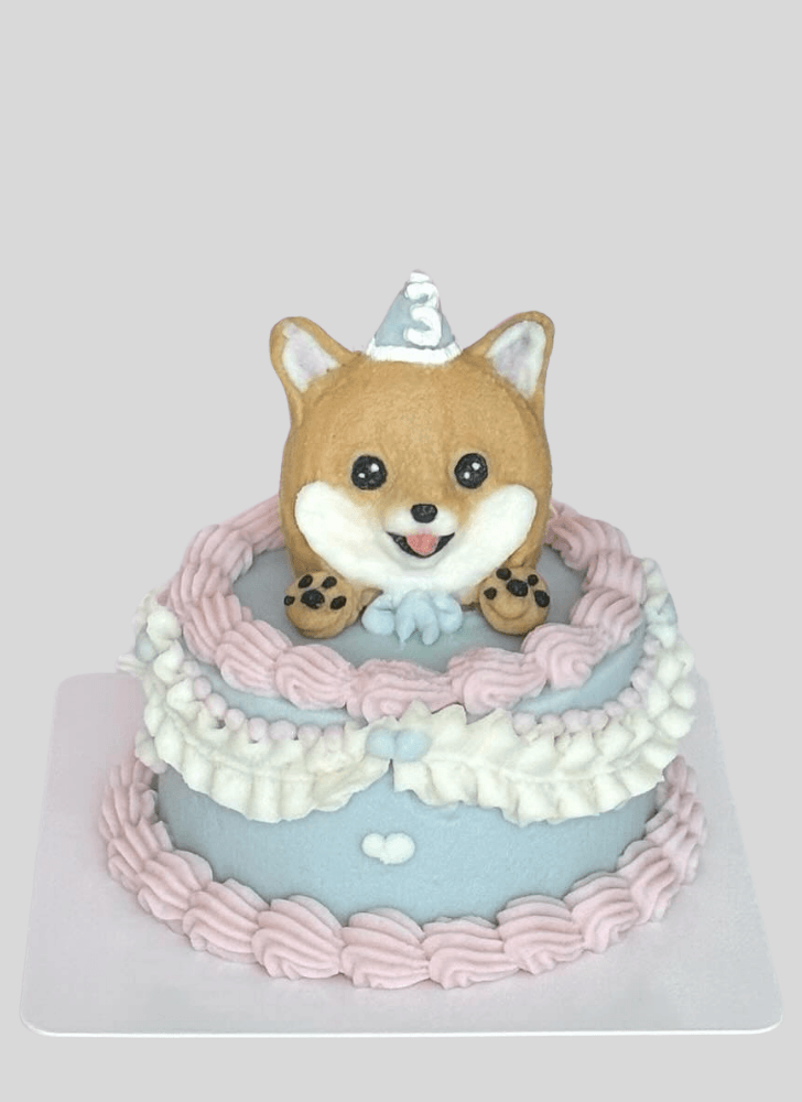 Superb Puppy Cake
