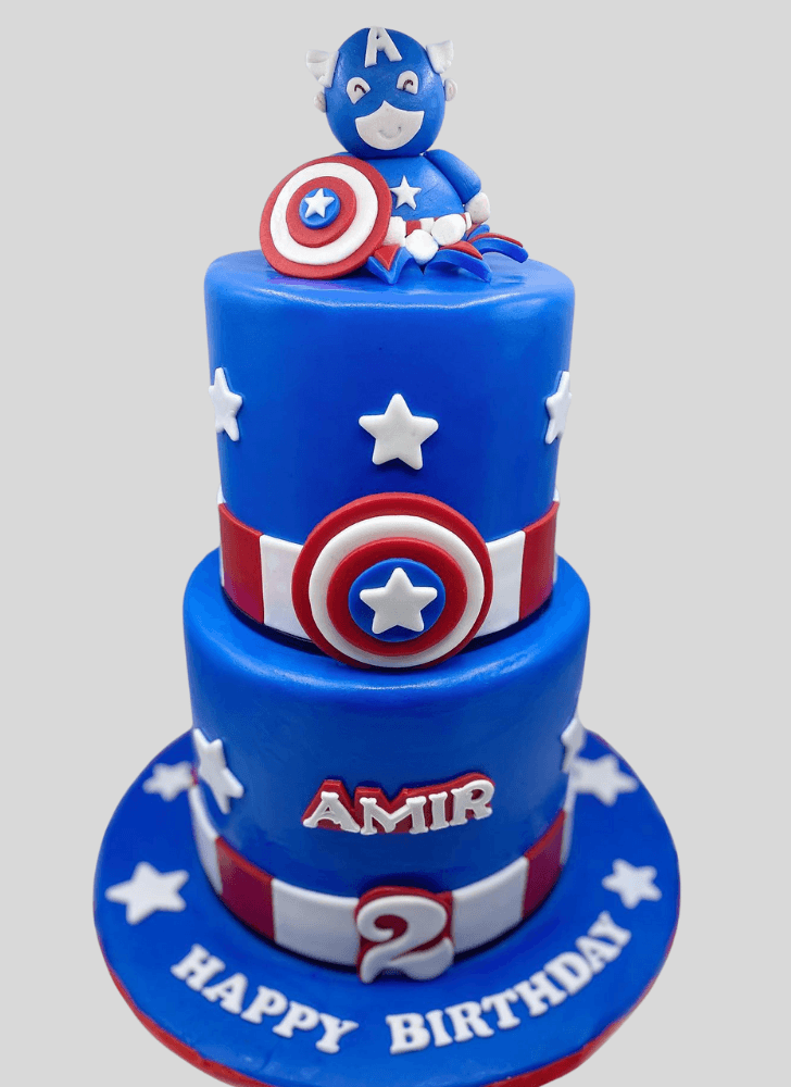 Admirable SuperHero Cake Design