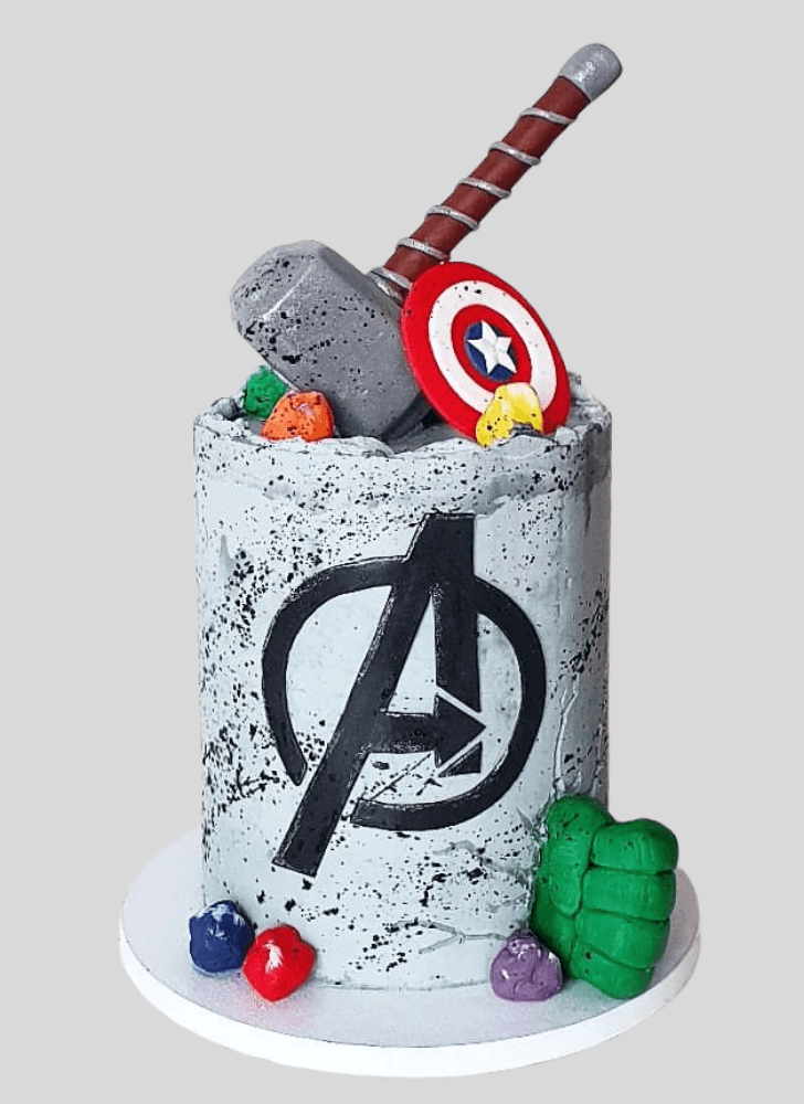 Bewitching SuperHero Cake