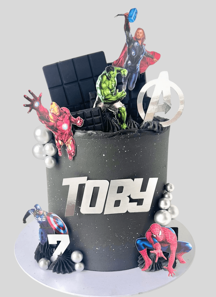 Captivating SuperHero Cake