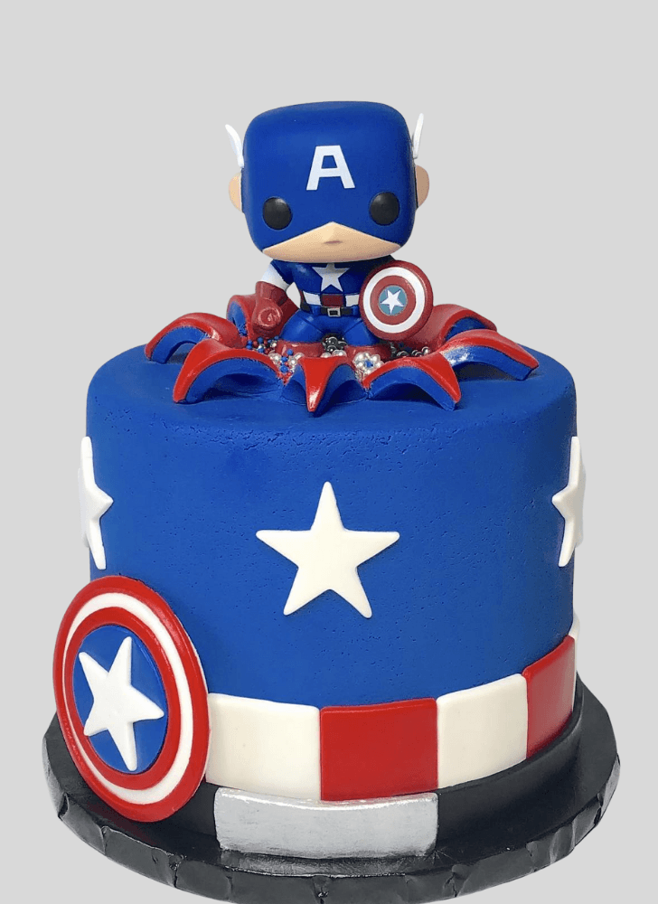 Charming SuperHero Cake