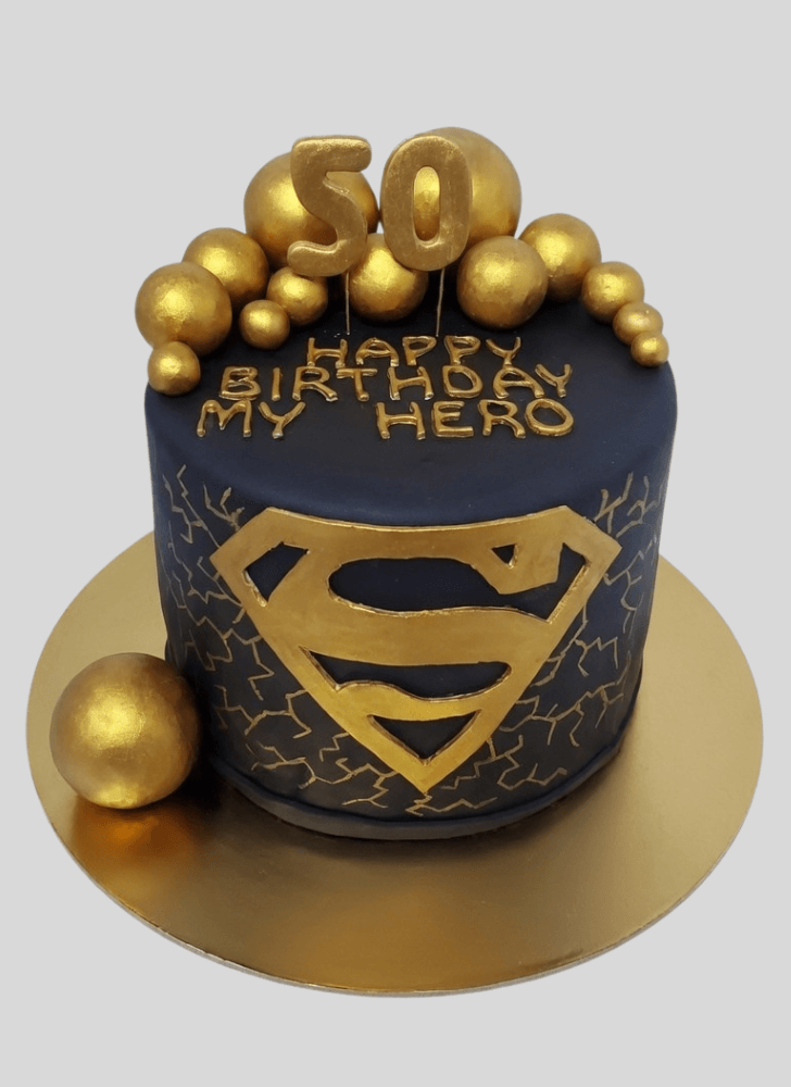 Stunning SuperHero Cake