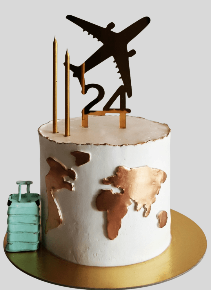 Alluring Travel Cake