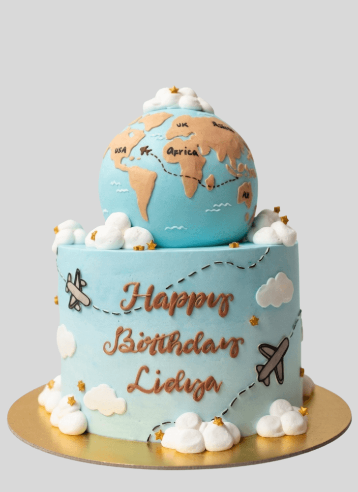 Captivating Travel Cake