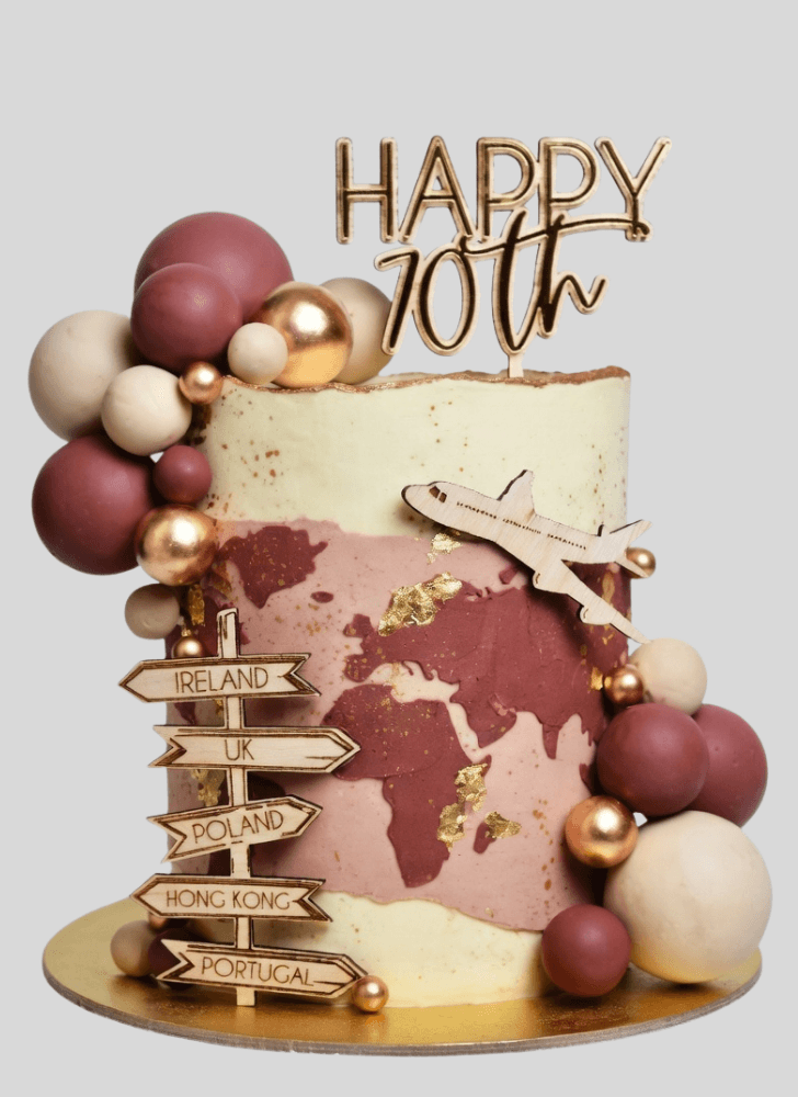Dazzling Travel Cake