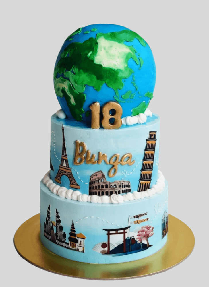 Enticing Travel Cake