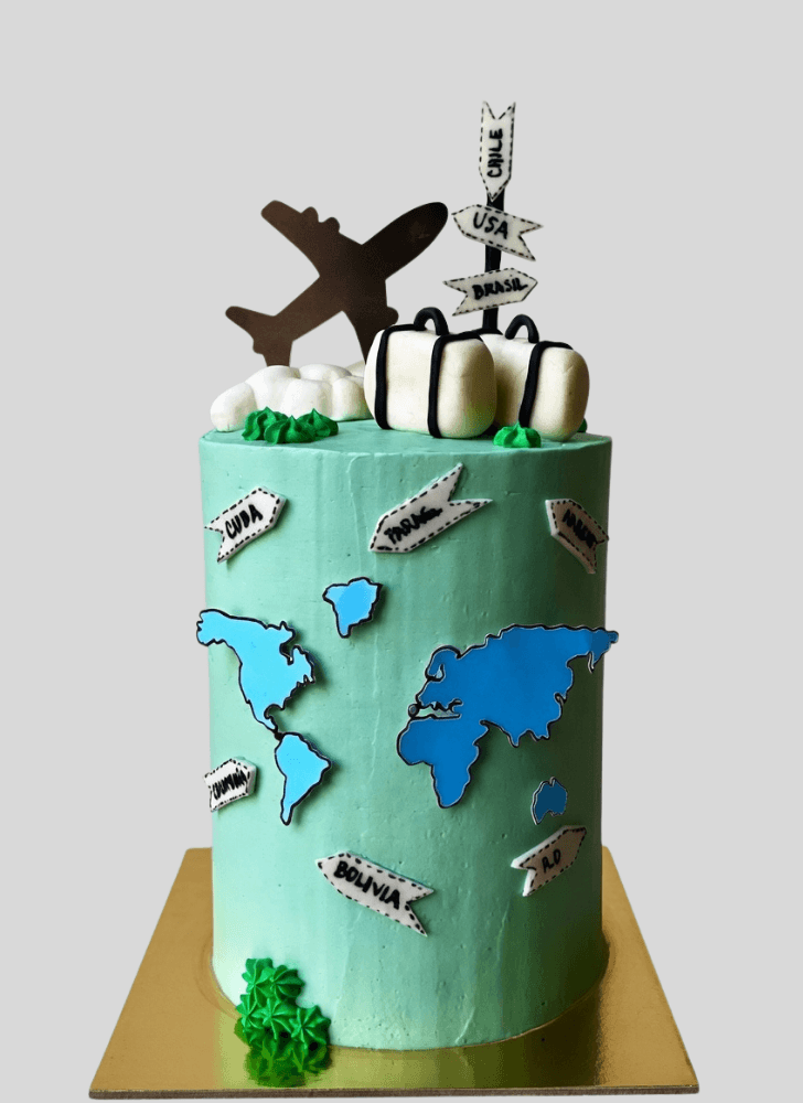 Fascinating Travel Cake