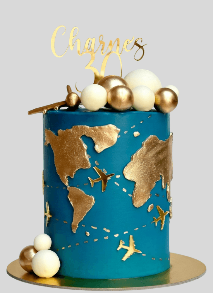 Mesmeric Travel Cake