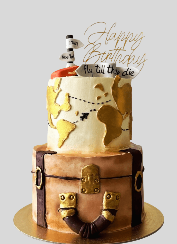 Pleasing Travel Cake