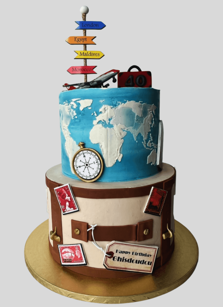 Resplendent Travel Cake