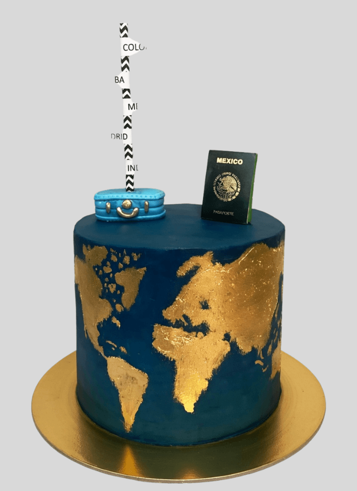 Shapely Travel Cake