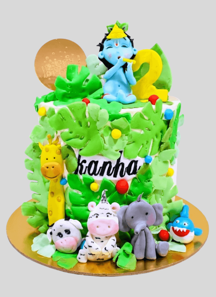 Lovely Balgopal Cake Design