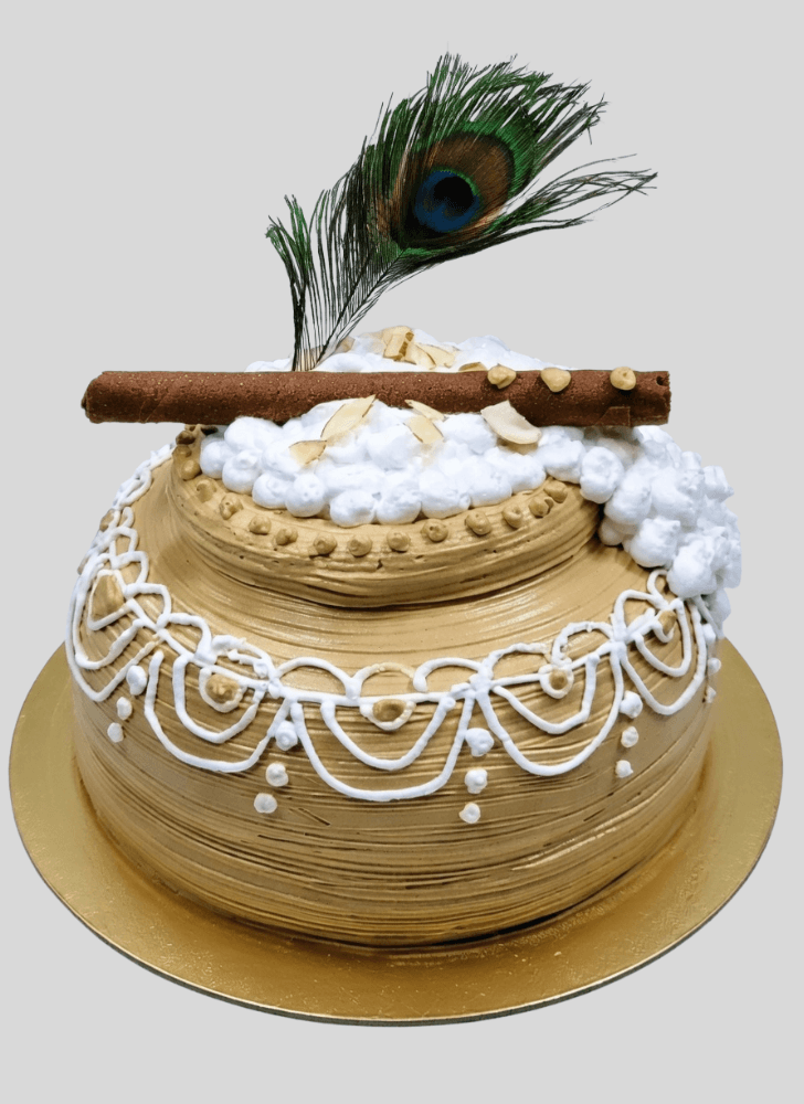 Adorable Dahi Handi Cake