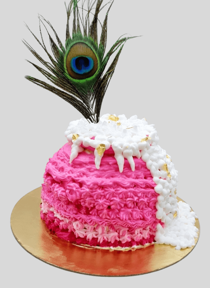 Alluring Dahi Handi Cake