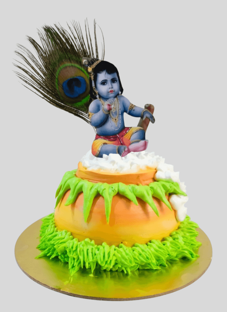 Angelic Dahi Handi Cake