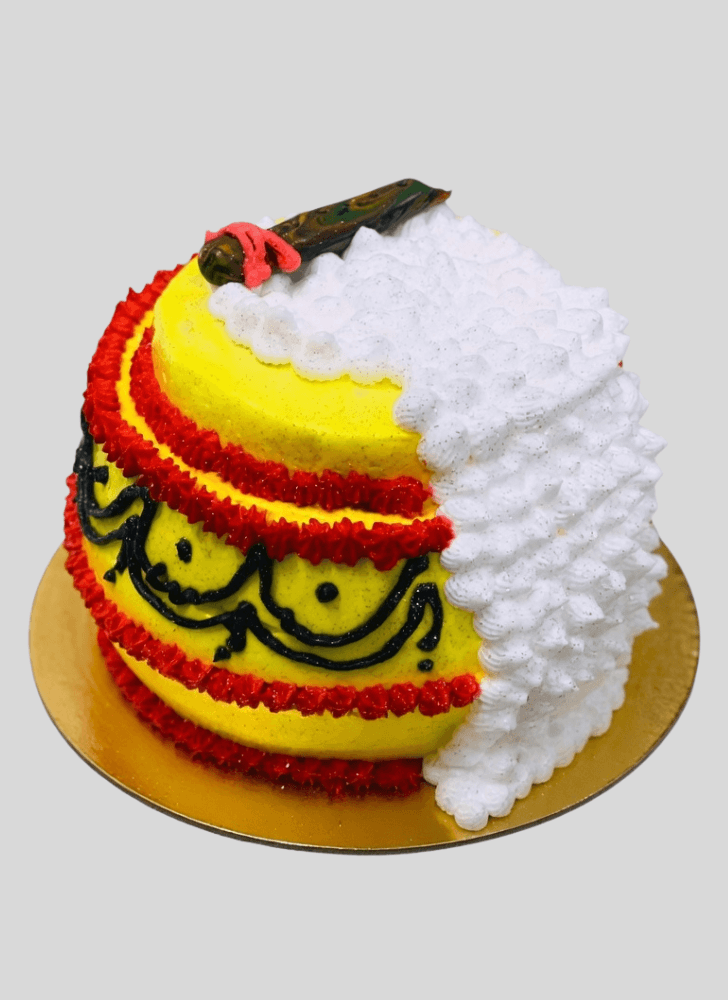 Captivating Dahi Handi Cake
