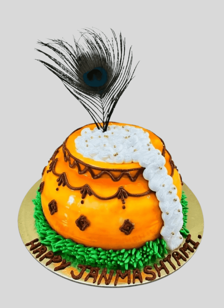 Delightful Dahi Handi Cake