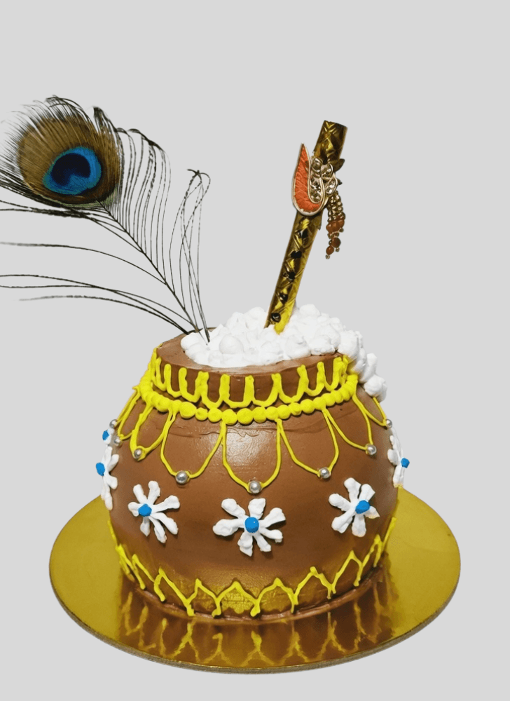 Fascinating Dahi Handi Cake