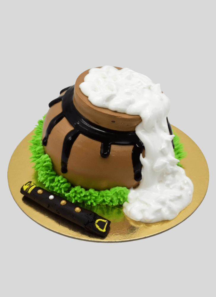 Grand Dahi Handi Cake