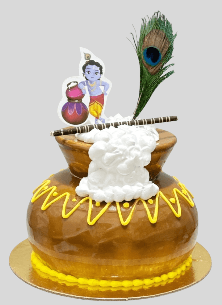 Magnificent Dahi Handi Cake