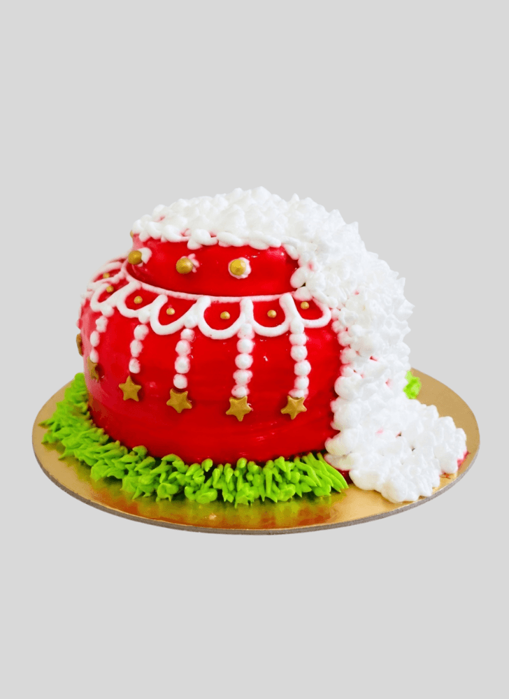 Mesmeric Dahi Handi Cake