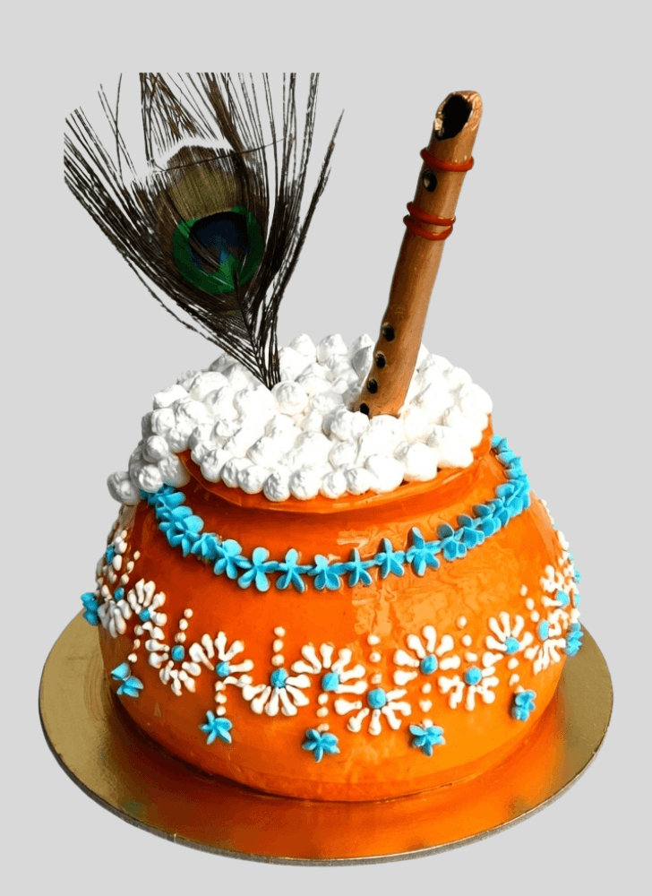 Nice Dahi Handi Cake
