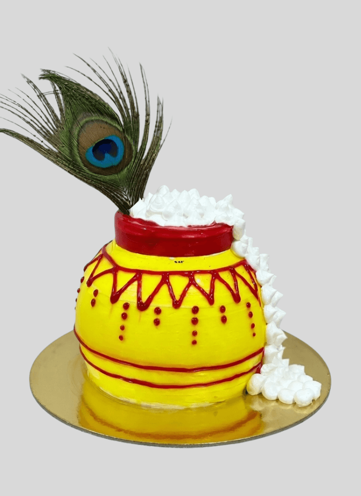 Splendid Dahi Handi Cake