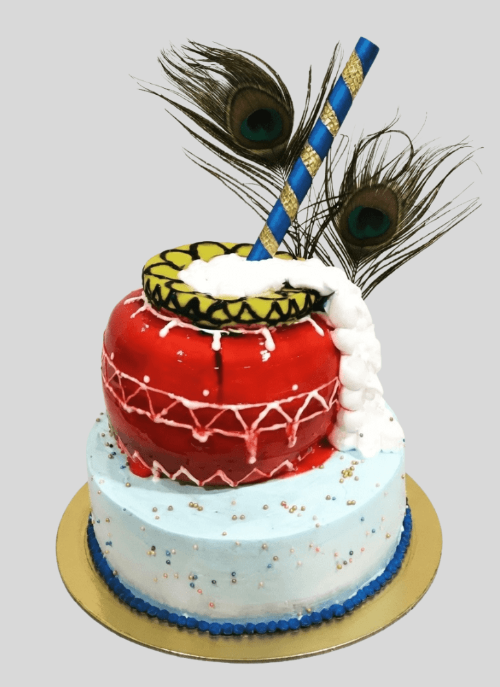 Wonderful Dahi Handi Cake Design