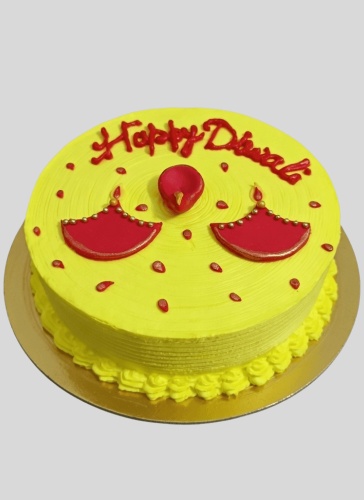 Alluring Diwali Cake