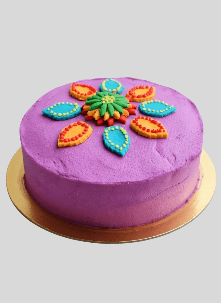 Bewitching Diwali Cake