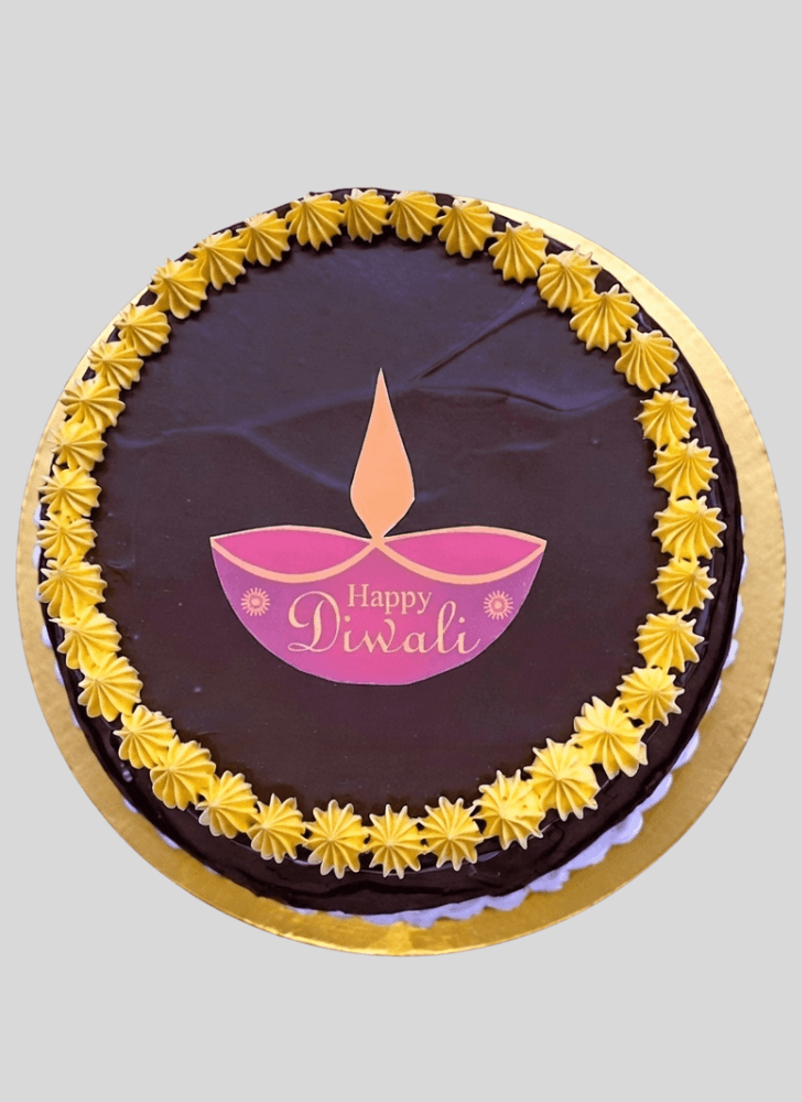 Comely Diwali Cake