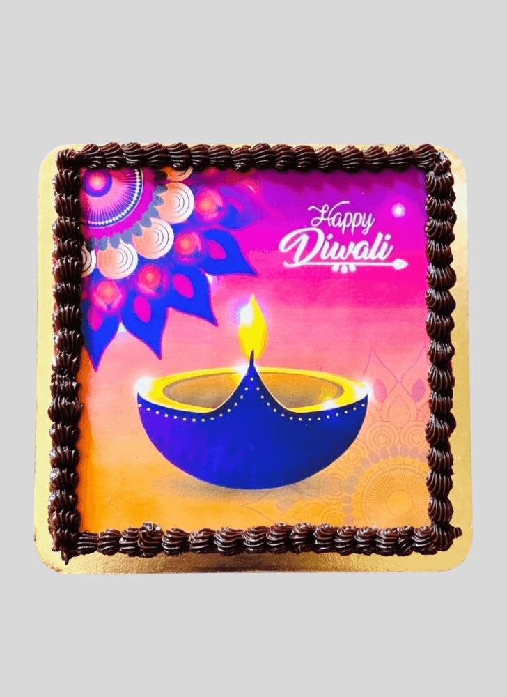 Cute Diwali Cake
